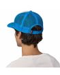 Hombre con Gorra de malla Patagonia P-6 Logo Trucker Hat Blanco-Azul Unisex cierre ajustable a presión
