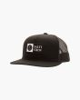 Gorra Trucker Salty Crew Alpha Twill Negra para hombre