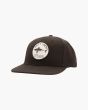 Gorra Salty Crew Bruce Boys 6 Panel Negra para niño