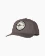 Gorra Salty Crew Bruce 6 panel en gris oscuro para niño