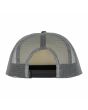 Gorra Trucker Santa Cruz x Thrasher Screaming Logo Negra y Gris para hombre posterior
