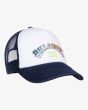 Gorra de malla Billabong Podium Trcuker Boy banca para niños de 8 a 16 años visera