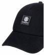 Gorra de malla Element Icon Mesh Trucker negra para hombre parche logo