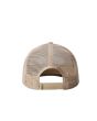 Gorra Trucker Yeti Logo Badge Marrón-Gris Unisex posterior