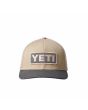 Gorra Trucker Yeti Logo Badge Marrón-Gris Unisex