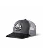 Gorra de malla Yeti Mountain Badge Trucker Hat negra para hombre lateral