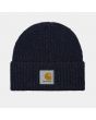 Gorro de lana Carhartt WIP Anglistic Beanie Speckled Azul Marino Unisex
