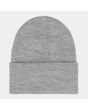 Gorro Carhartt WIP State gris posterior