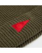 Gorro de invierno Florence Marine X Burgee Organic Verde detalle