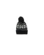 Gorro de punto con pompón Mission Snow Star Beanie Negro Unisex posterior