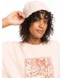 Mujer con gorro de punto Roxy Beloved Sunset Rosa