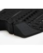 Grip Futures Brewster Narrow Negro 3 piezas – tail pad técnico para tablas de surf con cola estrecha kick