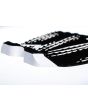 Grip para tablas de Surf Jam Traction Reckless en color negro y rayas blancas posterior
