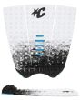 Grip para tablas de surf Creatures Mick Fanning Performance Traction Blanco y negro Pad 3 piezas