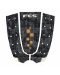 Grip para tabla de surf FCS Barron Mamiya Black-Brass 3 piezas