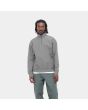 Hombre con Sudadera de cremallera parcial Carhartt WIP American Script Gris