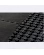 Grip híbrido para tablas de surf Octopus Hobgood Corduroy Grip color Negro - Pad 2 piezas Detalle