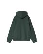 Sudadera Carhartt WIP Hooded American Script Jacket Kale Green para hombre posterior