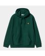 Sudadera de capucha Carhartt WIP American Script Sweat Verde para hombre