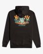 Sudadera con capucha Billabong Arch Dreamy Place Pullover negra para hombre posterior