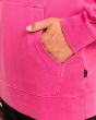 Hombre con sudadera de capucha Billabong Connection rosa fucsia bolsillo