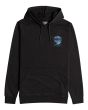Sudadera con capucha Billabong Pop Surf Wax negra para hombre