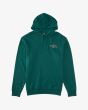 Sudadera con capucha Billabong Short Sands Pullover verde esmeralda para hombre