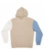 Sudadera con capucha DC Shoes Riot 2 beige para hombre