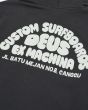Sudadera con capucha Deus Ex Machina Canggu Surf Negra para hombre estampado