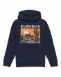 Sudadera con capucha Element Dusk Boy azul marino para niño de 8 a 16 años