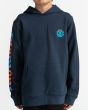 Niño con sudadera de capucha Element Kass azul marino