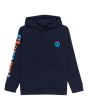 Sudadera con capucha Element Kass azul marino para niño