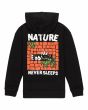 Sudadera con capucha Element Never Youth Negra para niño 8-16 años posterior