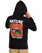 Niño con Sudadera de capucha Element Never Youth Negra 