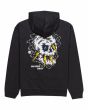 Sudadera con capucha Element x Timber Angry Clouds Negra Unisex posterior