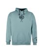 Sudadera con capucha Lightning Bolt Love for Japan Azul para hombre