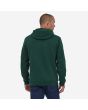 Hombre con Sudadera de capucha Patagonia P-6 Logo Uprisal Verde Pinyon Green posterior