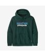 Sudadera con capucha Patagonia P-6 Logo Uprisal Verde Pinyon Green