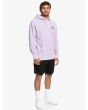 Hombre con Sudadera de capucha Quiksilver Neon Slab Lila frontal