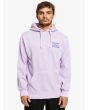 Hombre con Sudadera de capucha Quiksilver Neon Slab Lila