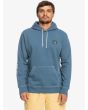 Hombre con Sudadera orgánica de capucha Quiksilver The Original Azul 
