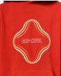 Niño con sudadera de capucha Rip Curl Surf Revival roja estampado