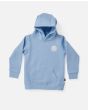 Sudadera orgánica con capucha Rip Curl Wetsuit Icon azul para niños de 2 a 8 años