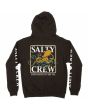 Sudadera con capucha Salty Crew Ink Slinger Boys negra para niño