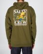 Hombre con sudadera de capucha Salty Crew Ink Slinger Army