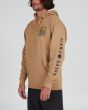 Hombre con Sudadera de capucha Salty Crew Ink Slinger Sandstone lateral