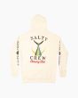 Sudadera con capucha Salty Crew Tailed Blanca para hombre posterior