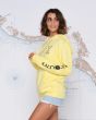Mujer con Sudadera con capucha Salty Crew Tailed Boyfriend Hoody amarilla lateral