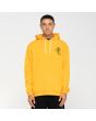 Hombre con sudadera de capucha Santa Cruz Screaming Hand Fusion Naranja frontal