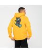 Hombre con sudadera de capucha Santa Cruz Screaming Hand Fusion Naranja